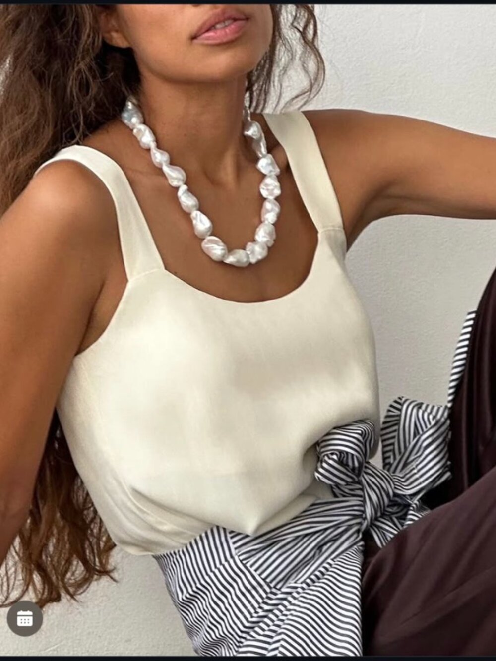 DONNI The Satiny Cami XS